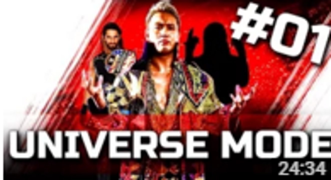 WWE 2k16 UNIVERSE MODE -- EP.01 - CE DEBUT!
