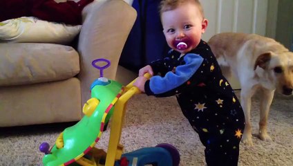 Baby doesn't know how to work this thing