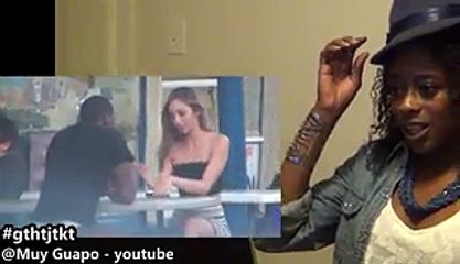 Chick Reacts To Her Boyfriend Cheating On Her On Hidden Camera