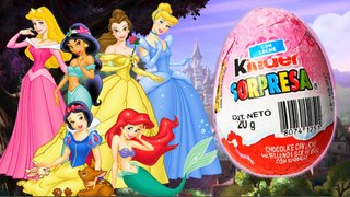 HUEVO SORPRESA DE LAS PRINCESAS DE DISNEY COLECCIÓN TIPO KINDER SURPRISE