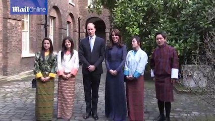 Kate stuns as she and William host Kensington Palace reception