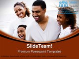 Happy African American Family People PowerPoint Templates Themes And Backgrounds ppt slide designs