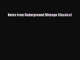 Download Notes from Underground (Vintage Classics)  EBook