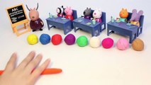 Peppa Pig School Learn To Count with Play Doh Numbers Learn Numbers 1 to 10 Playdough Part 2