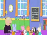 Peppa Pig Cartoon English Emily Elephant with subtitle