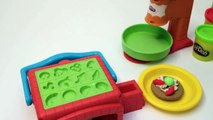 Play Doh Pizzeria Playdough Playset How to Make Pizza with Playdough Hasbro Toys Part 7