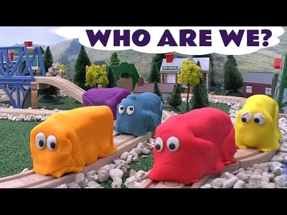 Play Doh Covered Thomas & Friends Wooden Kids Toy Trains Disney Planes Thomas and Friends Playdough