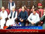 Chairman PTI Imran Khan, Pervez Khattak press conference