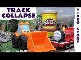 Play Doh Brick Mill Episode Thomas And Friends Toy Story Play-Doh Diggin Rigs James Track Collapse