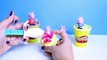 Peppa Pig Chef Peppa Pig Happy Birthday Cake How to Make Playdough Cake DIY Part 2