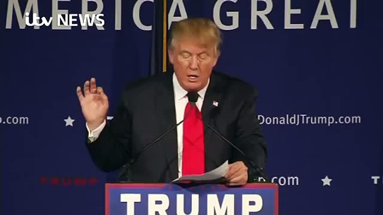 Donald Trump vows to ban Muslims entering US