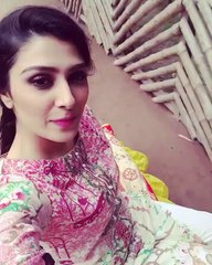 Aiza Khan Behind the scene of an upcoming lawn campaign