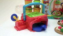 Play Doh Pizzeria Playdough Playset How to Make Pizza with Playdough Hasbro Toys Part 8