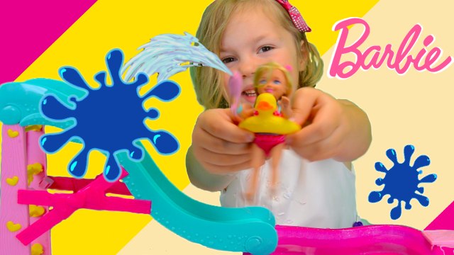 Barbie Flippin' Pup Pool - Barbie Splash Time