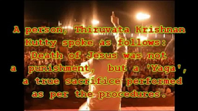 Hindu truth seeker finds God through Vedas - 4 - Aravindaksha Menon meaning of life Prajapathy