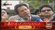 Imran Khan Media Talk Before Going Parliament For Speech - 7th April 2016