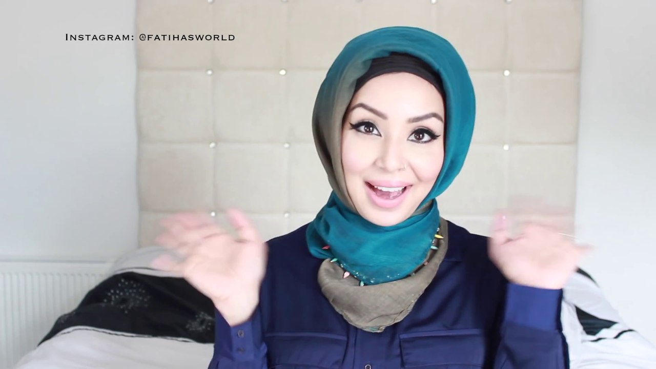 Turkish style with Border_Bridal Turkish Hijab I Modern And Beautiful Hijab Styles I Trendy Bridal Hijab ideas & styles