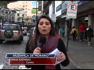 05-08-2014 - MUDANÇA DE HORÁRIO: CARGA E DESCARGA - ZOOM TV JORNAL