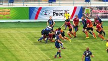 обзор матча Чемпионата России по регби Слава-Енисей СТМ 9052015