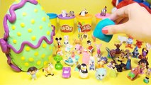 50 Play Doh Eggs Surprise Eggs Peppa Pig Marvel Heroes Mickey Mouse Cars 2 Kinder Part 8