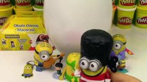 Minyonlar DEV Sürpriz Yumurta Oyuncak Açma Oyun Hamuru TV