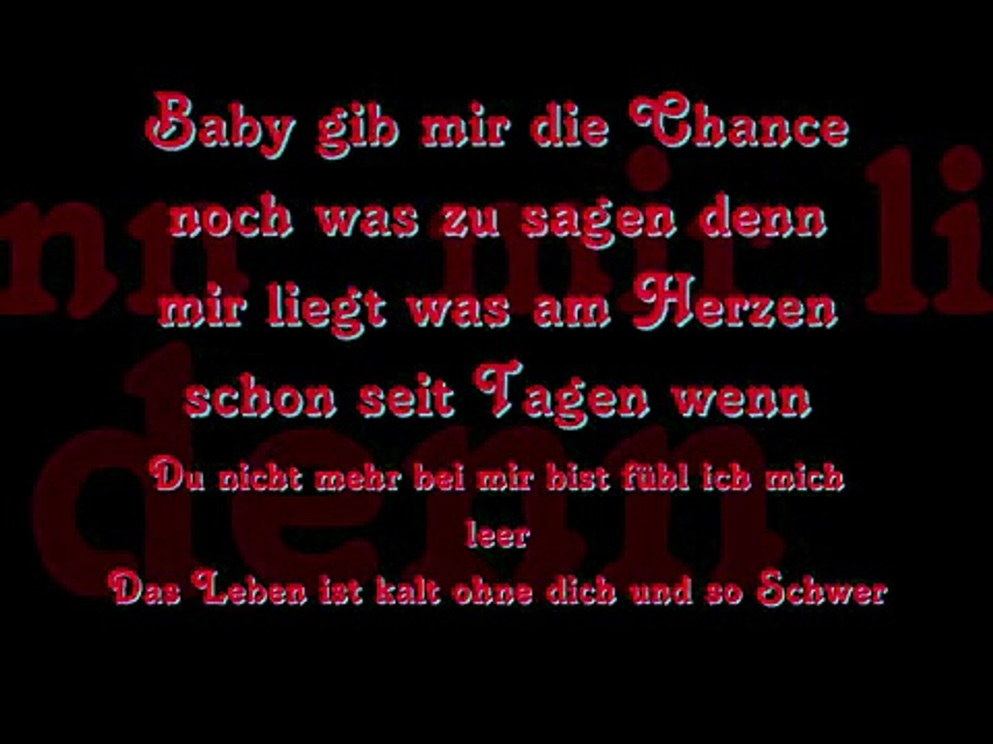 F Raz Es Tut Mir Doch So Leid Lyrics Video Dailymotion