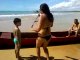 Familia Pereira fernandes em Porto Seguro divertindo na praia Tôa- Tôa   29-01-12
