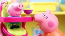 Pig George da Familia Peppa Pig So Quer Tomar Mamadeira novelinha do ToyToysBrasil