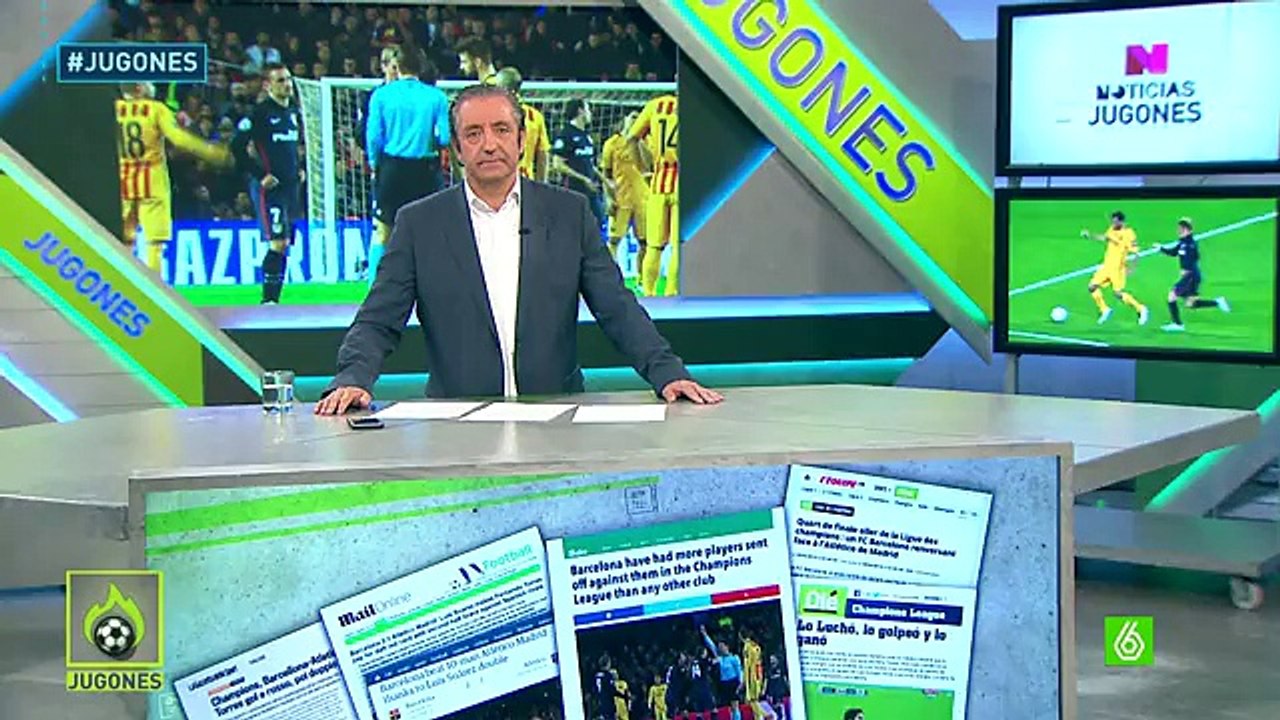 Repercusión mundial de la actuación arbitral en el Camp Nou