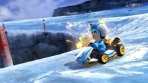 Snowman at Mt. Wario - Wii U - Mario Kart 8 - Mount Wario