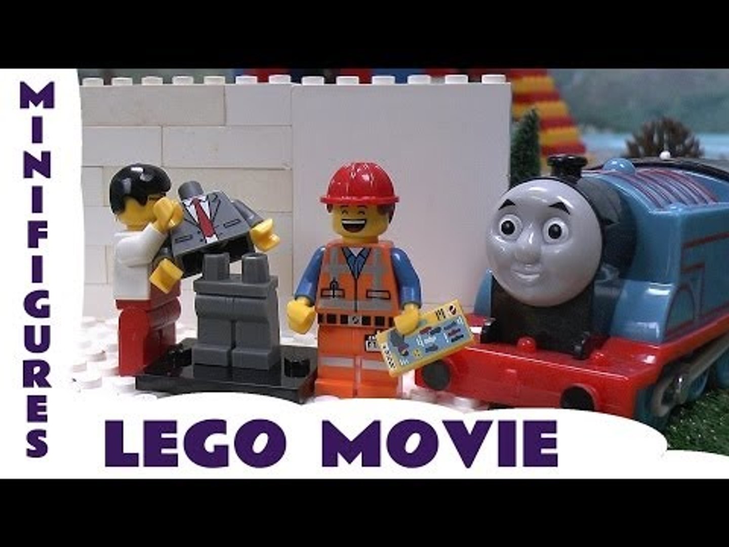 Thomas The Train LEGO MOVIE MINIFIGURES! 5 More Blind Bags opened using  Kids Thomas The Tank Engine - video Dailymotion