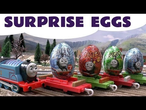 Surprise Egg Unboxing Thomas The Tank same as Kinder Egg Surprise Toys James Percy Kids