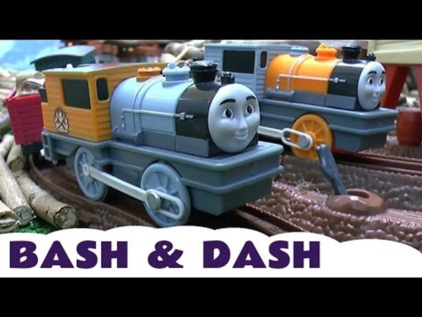 Bash & Dash Thomas the Tank Engine Trackmaster NEW IN BOX 