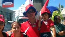 Costa Rica tem torcida garantida no Recife