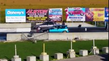 92-95 Honda Civic Eg Hatch vs 91-94 Nissan Sentra 4dr Drag Race