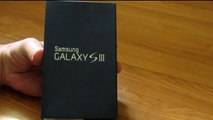 Unboxing Samsung Galaxy S3