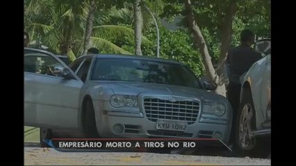 RJ: Empresário é morto a tiros na frente da família