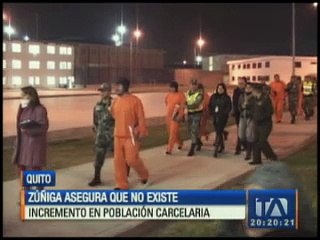 Ministra de Justicia asegura que no existe incremento de población carcelaria