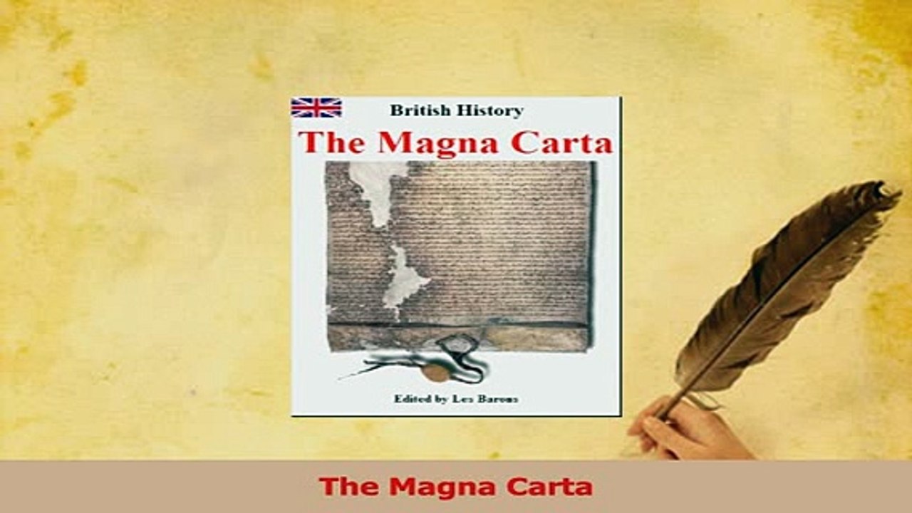 Download  The Magna Carta PDF Online