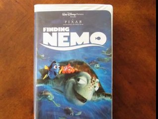Closing to Finding Nemo 2003 VHS