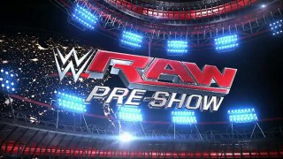 WWE Raw Pre Show  04 04  2016