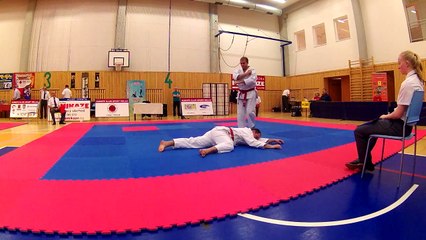 Czech karate championship FSKA 2015 - self defense situations - Ondřej Charvát and Milan Tesař