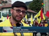 Colombianos celebran acercamientos del gob  y el ELN en Ecuador