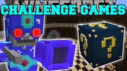 PopularMMOs Minecraft: PAT AND JEN SKELETRON CHALLENGE GAMES - Lucky Block Mod