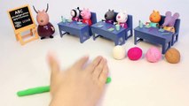 Peppa Pig School Learn To Count with Play Doh Numbers Learn Numbers 1 to 10 Playdough Part 5