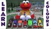 Learn Colors with Sesame Street Rockin' Elmo Toy  Cookie Monster Thomas & Friends Colours Song Kids