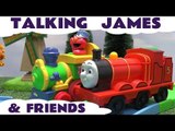 James Talking To Sesame Street ABC Elmo Cookie Monster Thomas The Train Kids Toy Thomas Tank Train