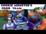Sesame Street Cookie Monster Food Train Engines Elmo Thomas the Train Healthy Food Song Kids Toy