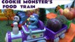 Sesame Street Cookie Monster Food Train Engines Elmo Thomas the Train Healthy Food Song Kids Toy