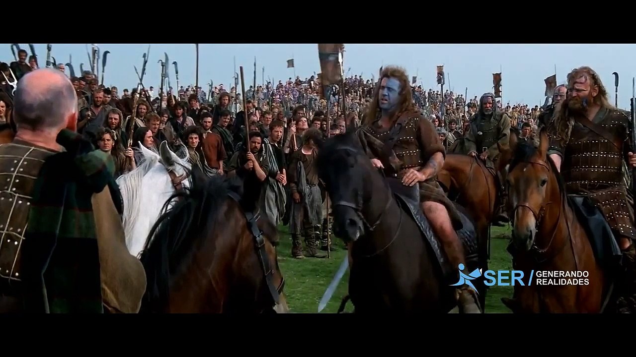 Nunca podran quitarnos nuestra libertad HD Audio latino Corazon Valiente   Braveheart